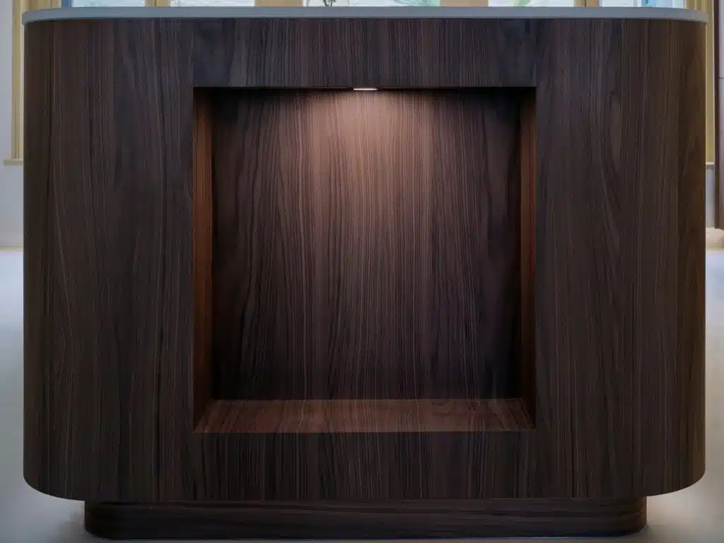 Verlichte nis als functioneel detail in maatwerk keuken